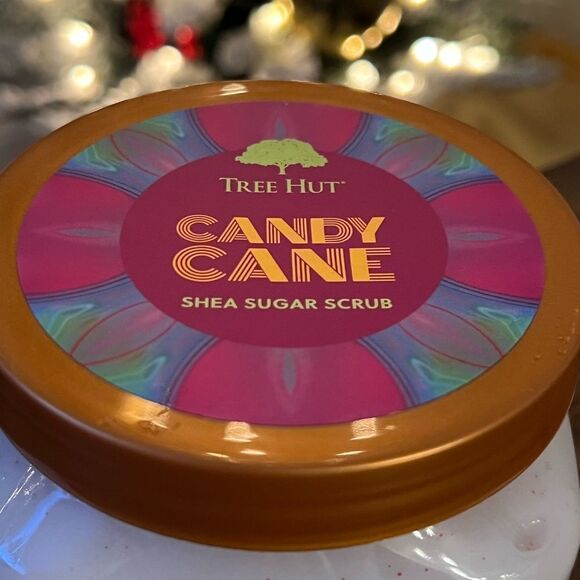 Tree Hut CANDY CANE Shea Sugar Body Scrub - Picture 2 of 4